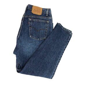 Vtg Levi's 551 Women Sz 16 Relaxed Fit Tapered Legs High waist Mom Jeans USA
